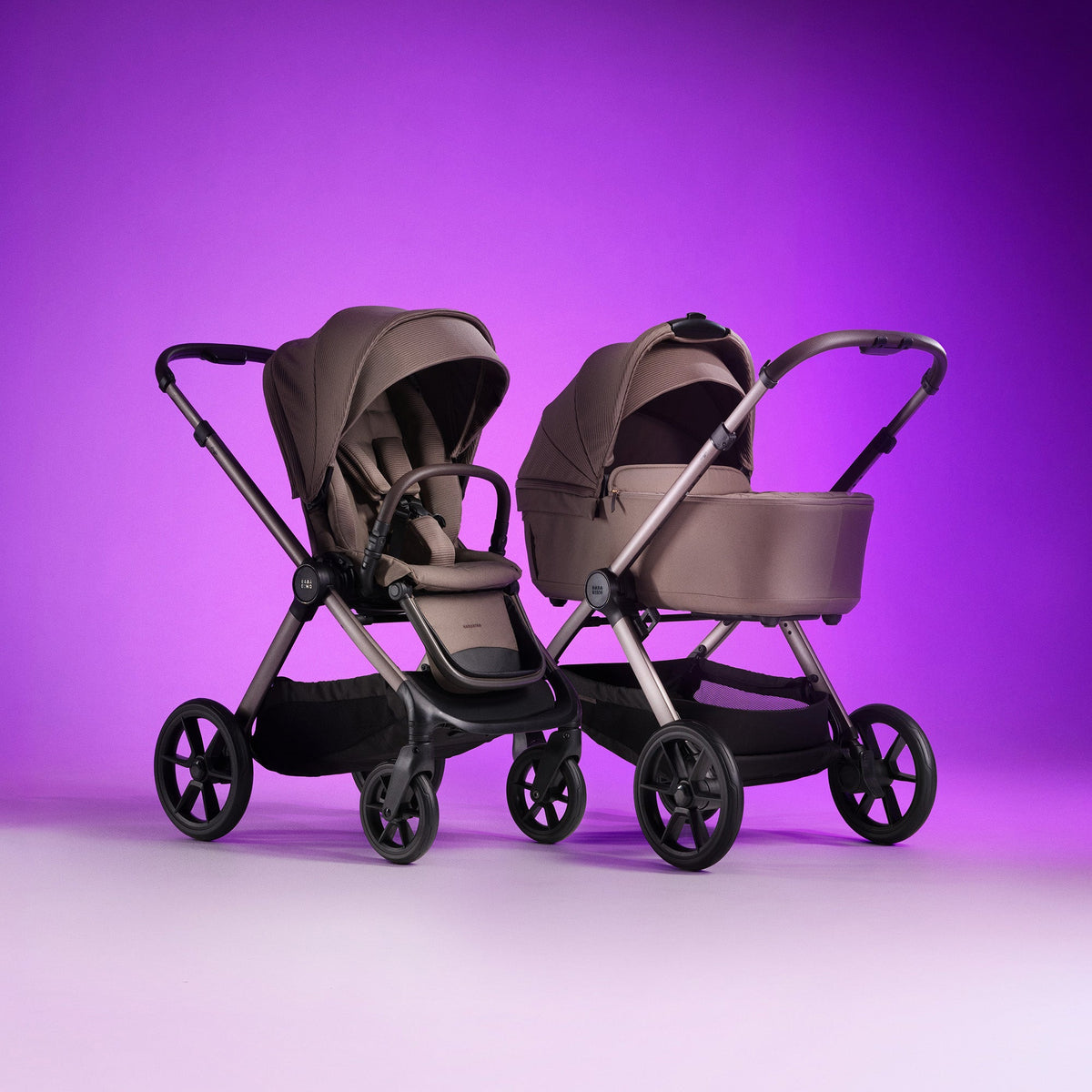 pushchair seat semi recline bababing