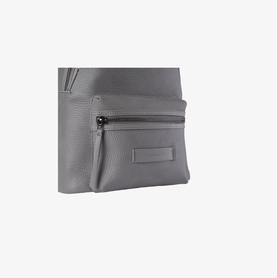Luca vegan leather backpack - Grey