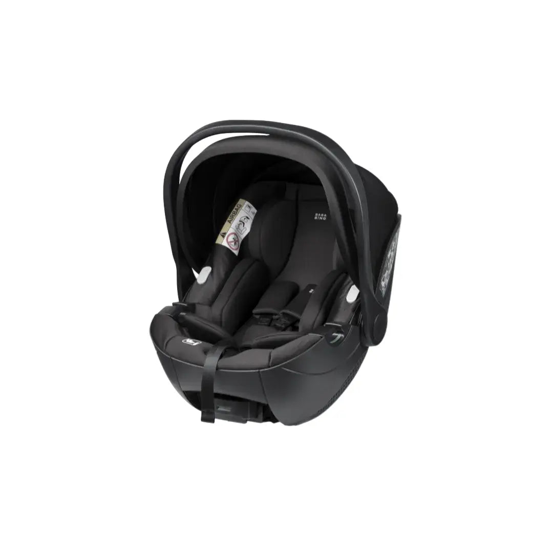 black baby car seat