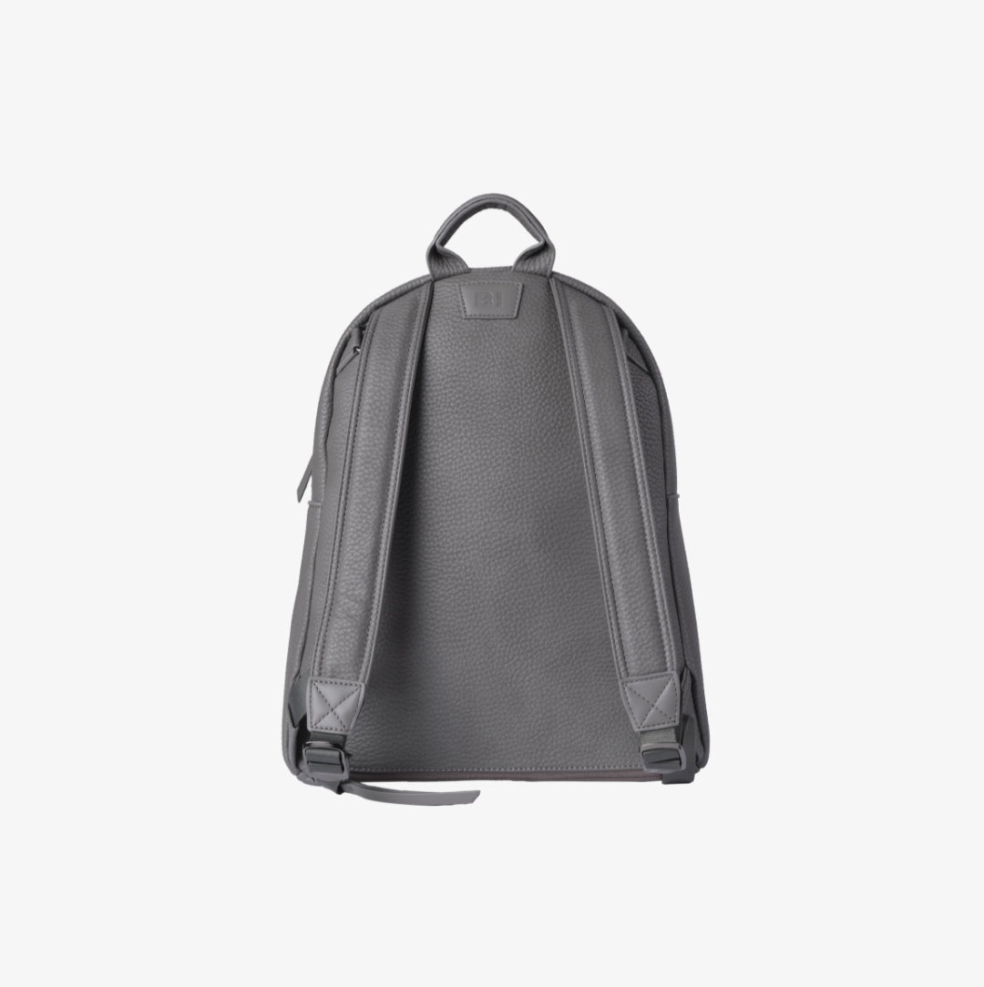 Luca vegan leather backpack - Grey