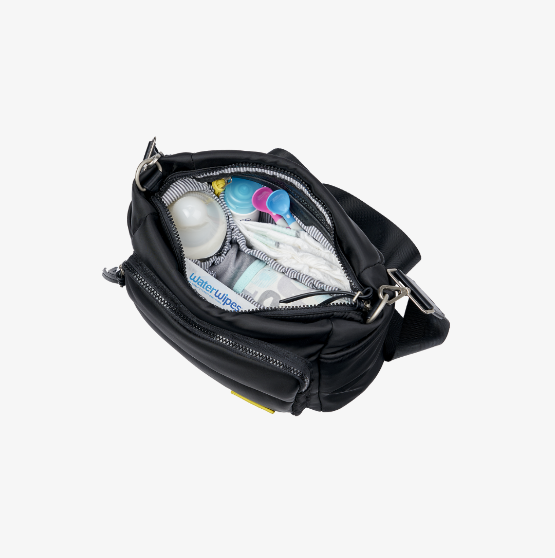 Bababing Joey Cross Body Organiser (Black)