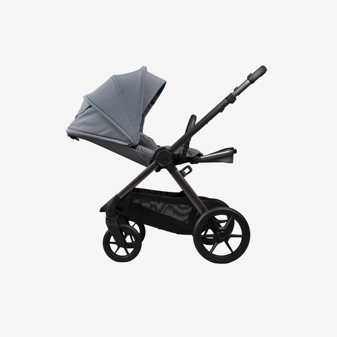 18pc Raffi MKII Travel, Home & Feeding Bundle with spin car seat & Isofix base - Duck Egg