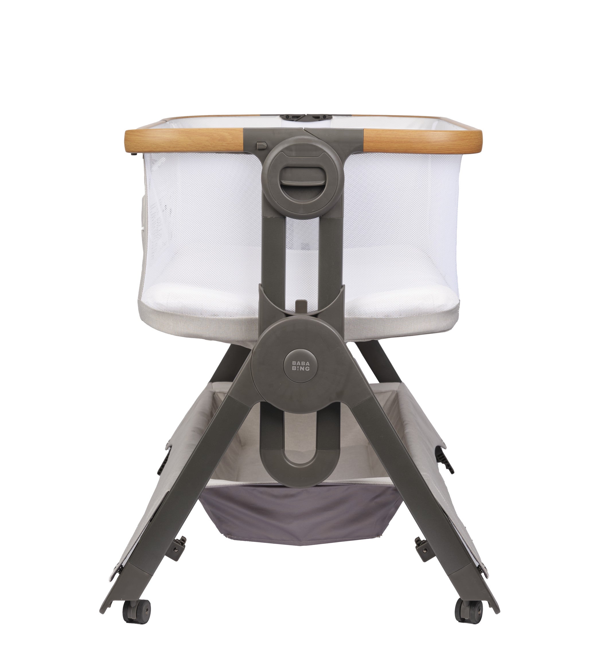 Bababing Bedside & Travel Crib (Beige)