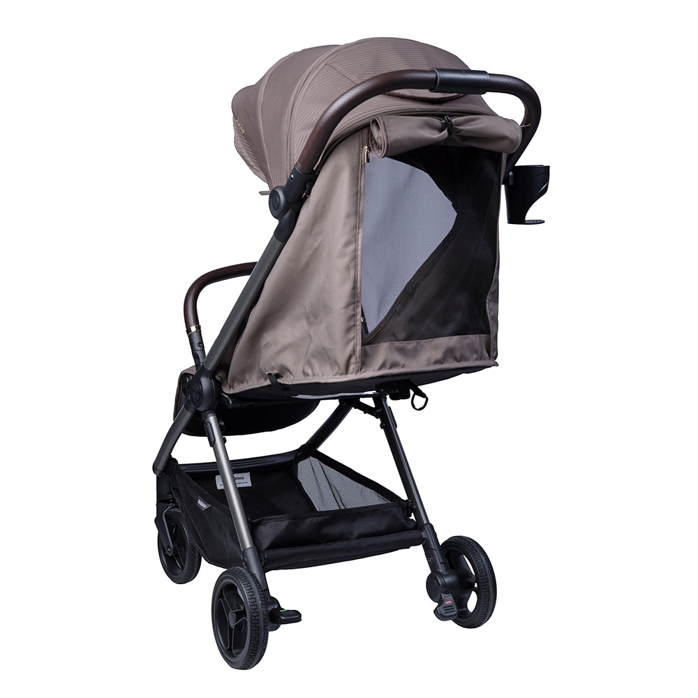 Auto Fold Compact Stroller - Minky