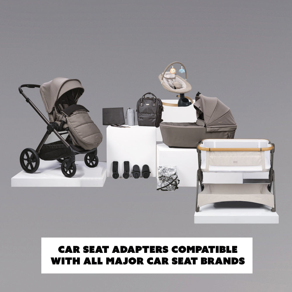 14pc Raffi MKII Travel & Home Bundle - Without Car Seat (Minky)