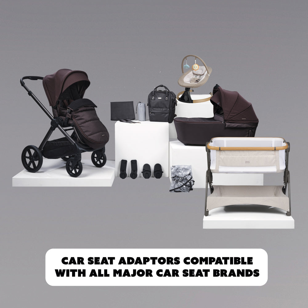 Raffi MKII Travel & Home Bundle - Without Car Seat (Heritage)