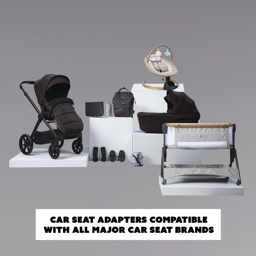 14pc Raffi MKII Travel & Home Bundle - Without Car Seat (Kofe)