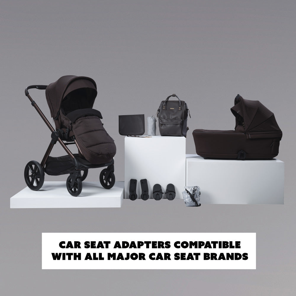 10pc Raffi MKII Travel Bundle - Without Car Seat (Kofe)