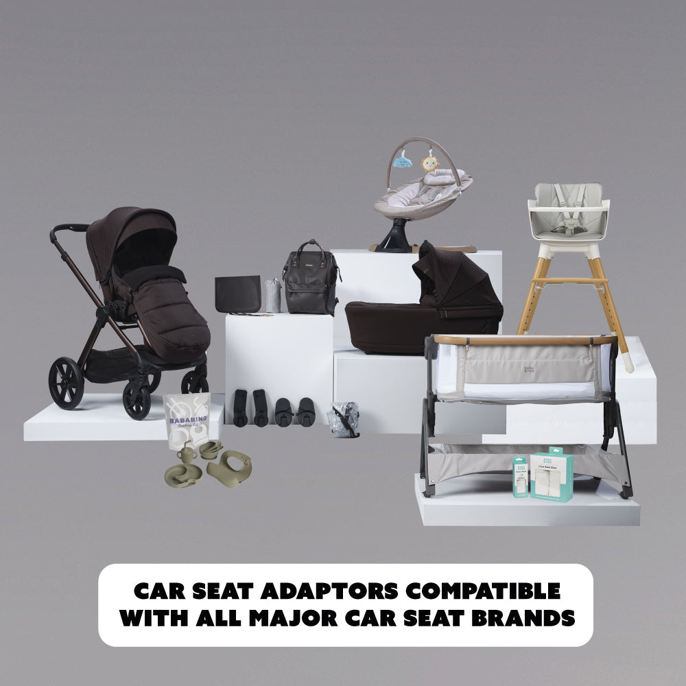 Raffi MKII Travel, Home & Feeding Bundle - Without Car Seat (Kofe)