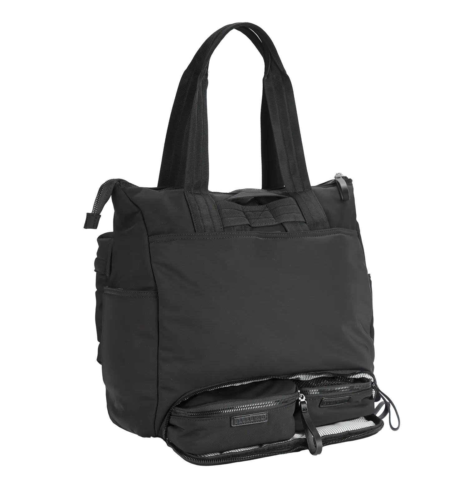 Bababing Rosy Tote Changing Bag | 3-in-1 Waterproof Nappy Bag | Black