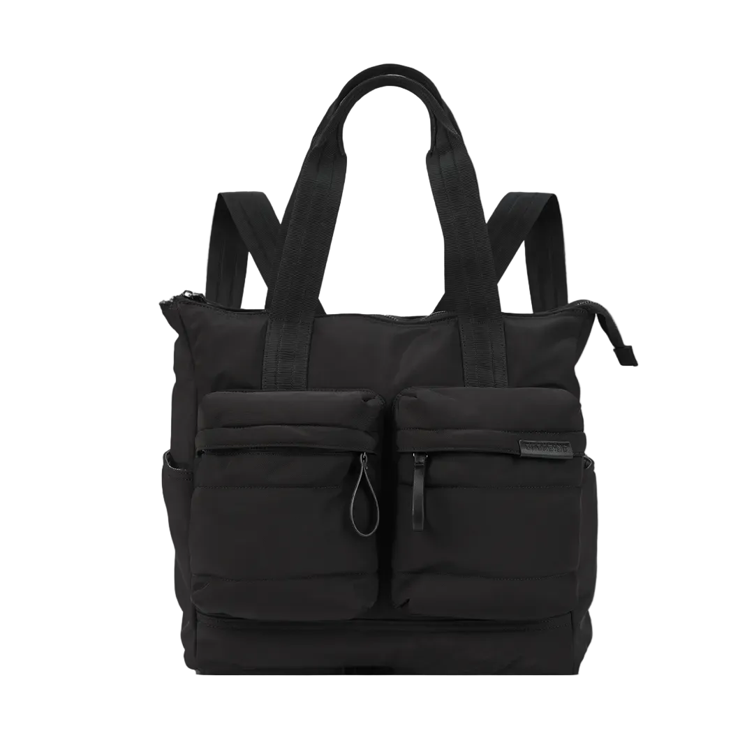 Rosy Tote Changing Bag (Black)