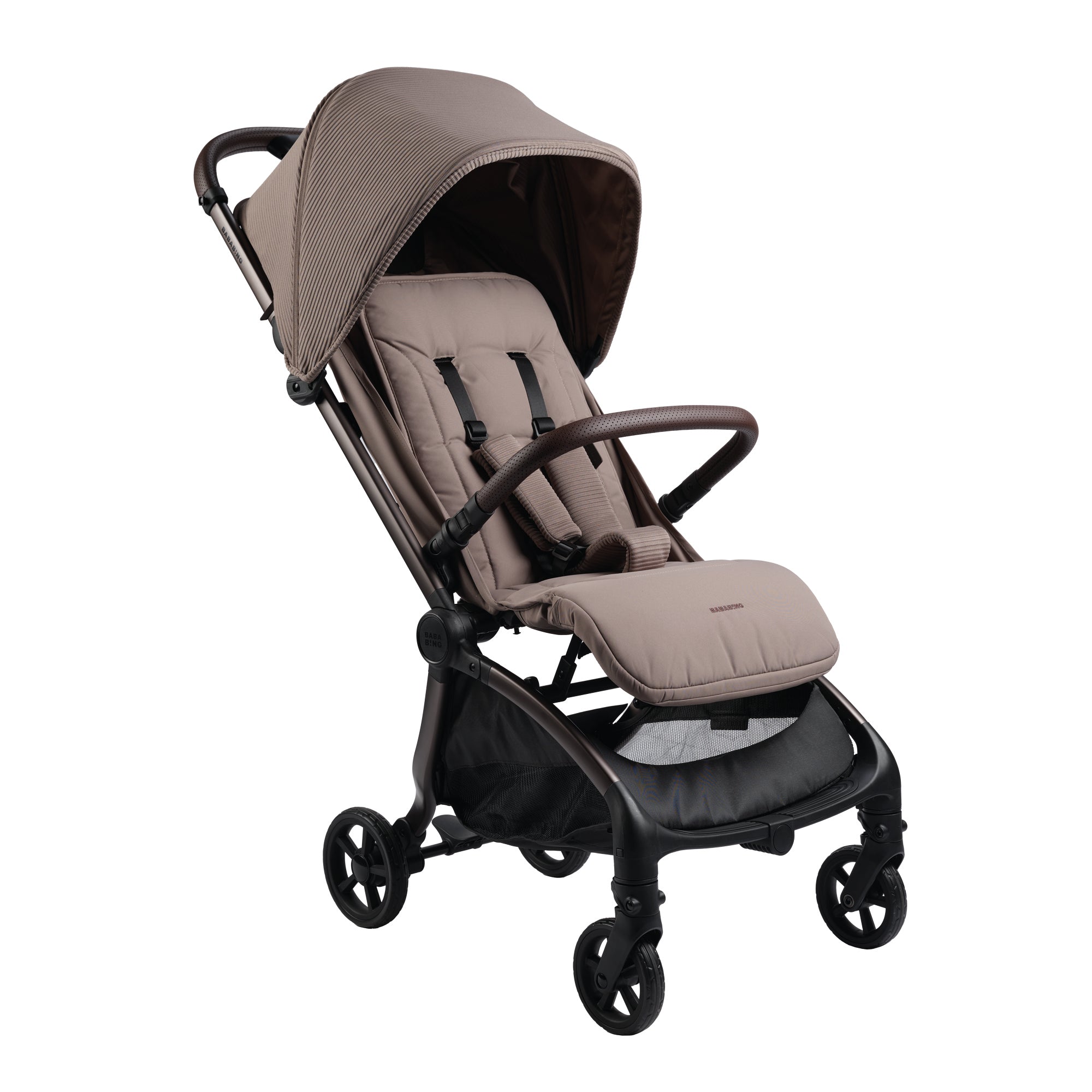 Bababing imi Auto Fold Compact Stroller | Minky