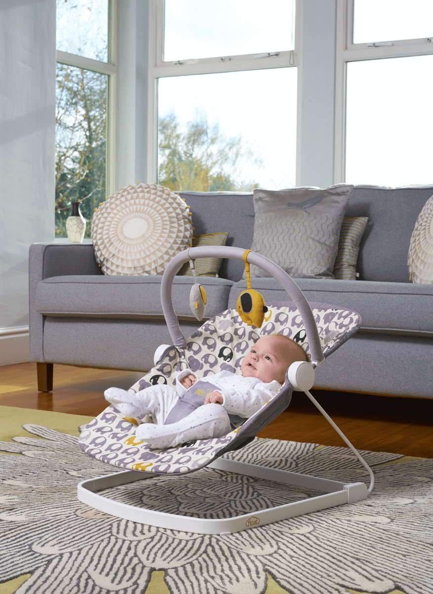 Float baby bouncer chair - Ellie Elephant
