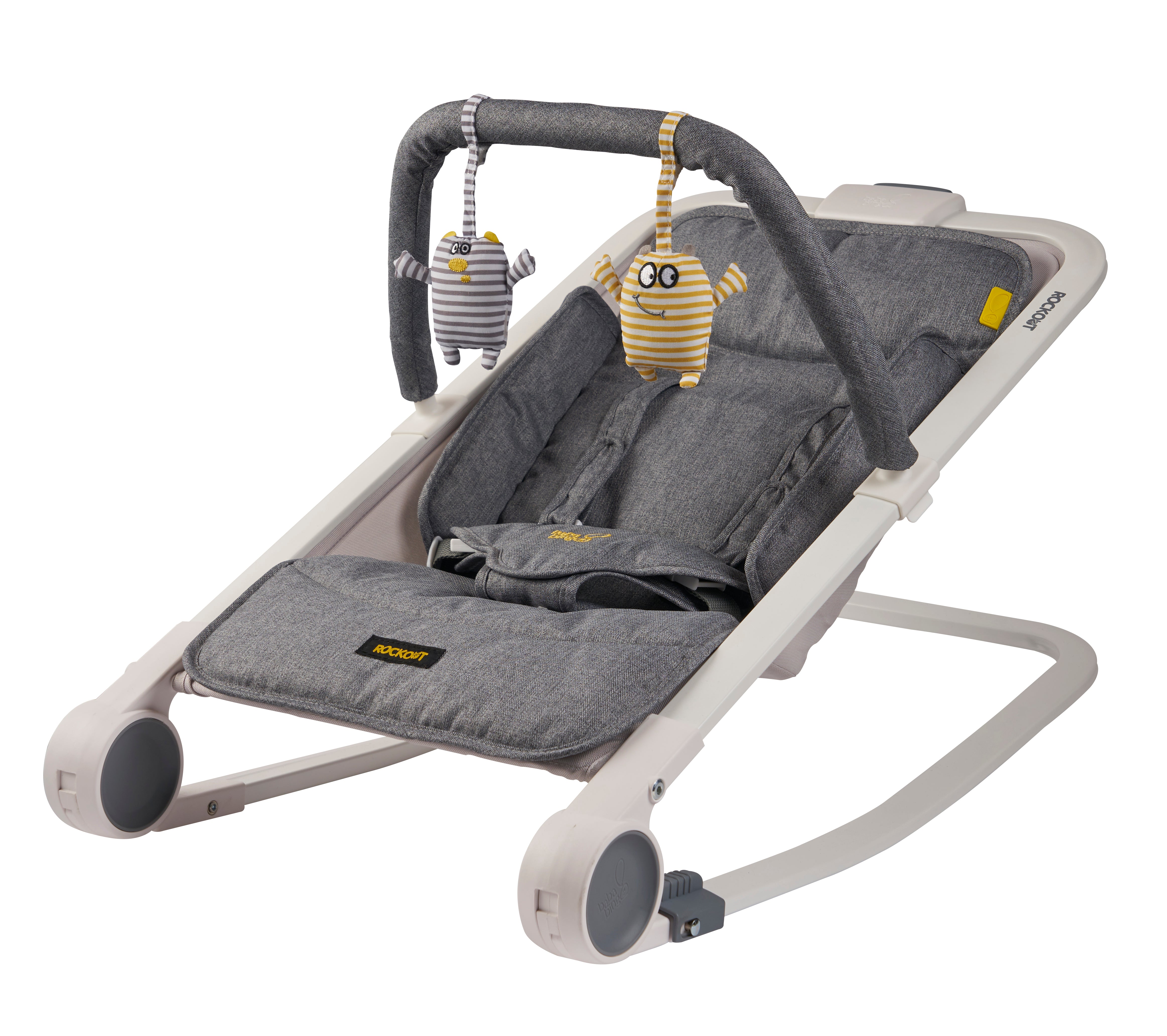 Rockout baby rocker - Grey Melange