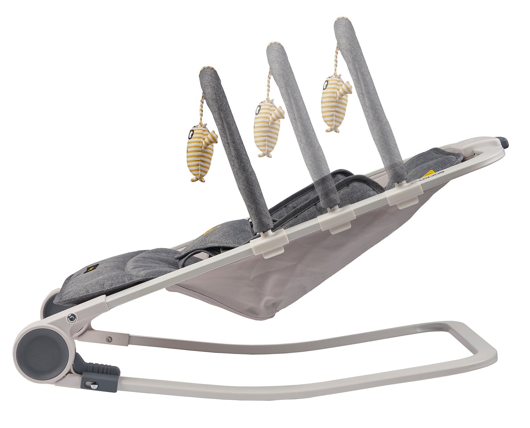 Rockout baby rocker - Grey Melange