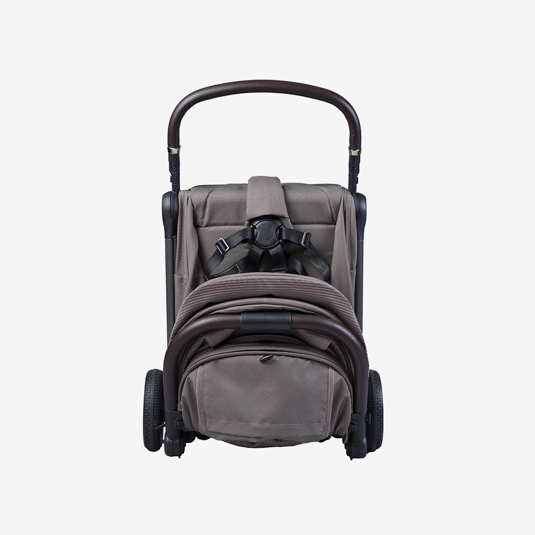 Auto Fold Compact Stroller - Minky