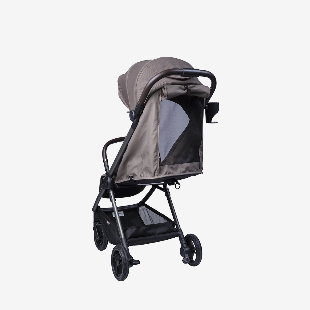 Auto Fold Compact Stroller - Minky