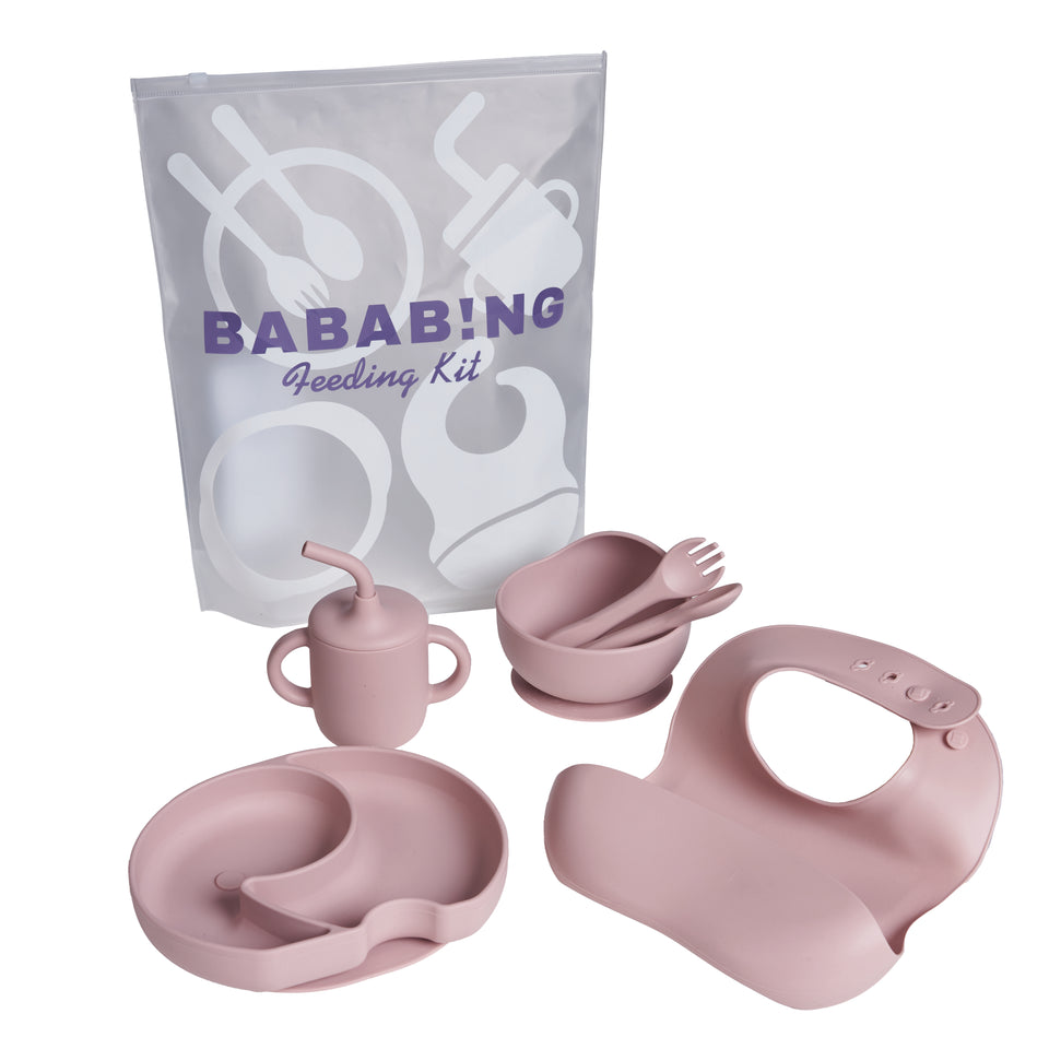Bababing Feeding Kit (Pink)