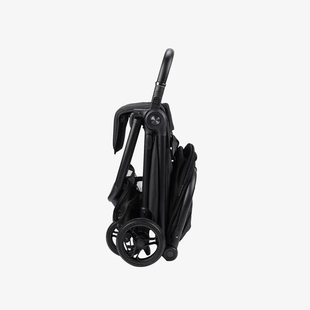 Auto Fold Compact Stroller Bundle - Black