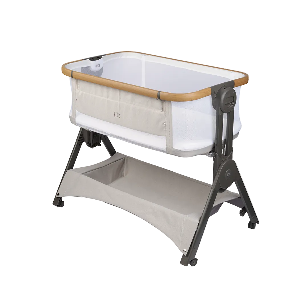 Bababing Bedside & Travel Crib (Beige)