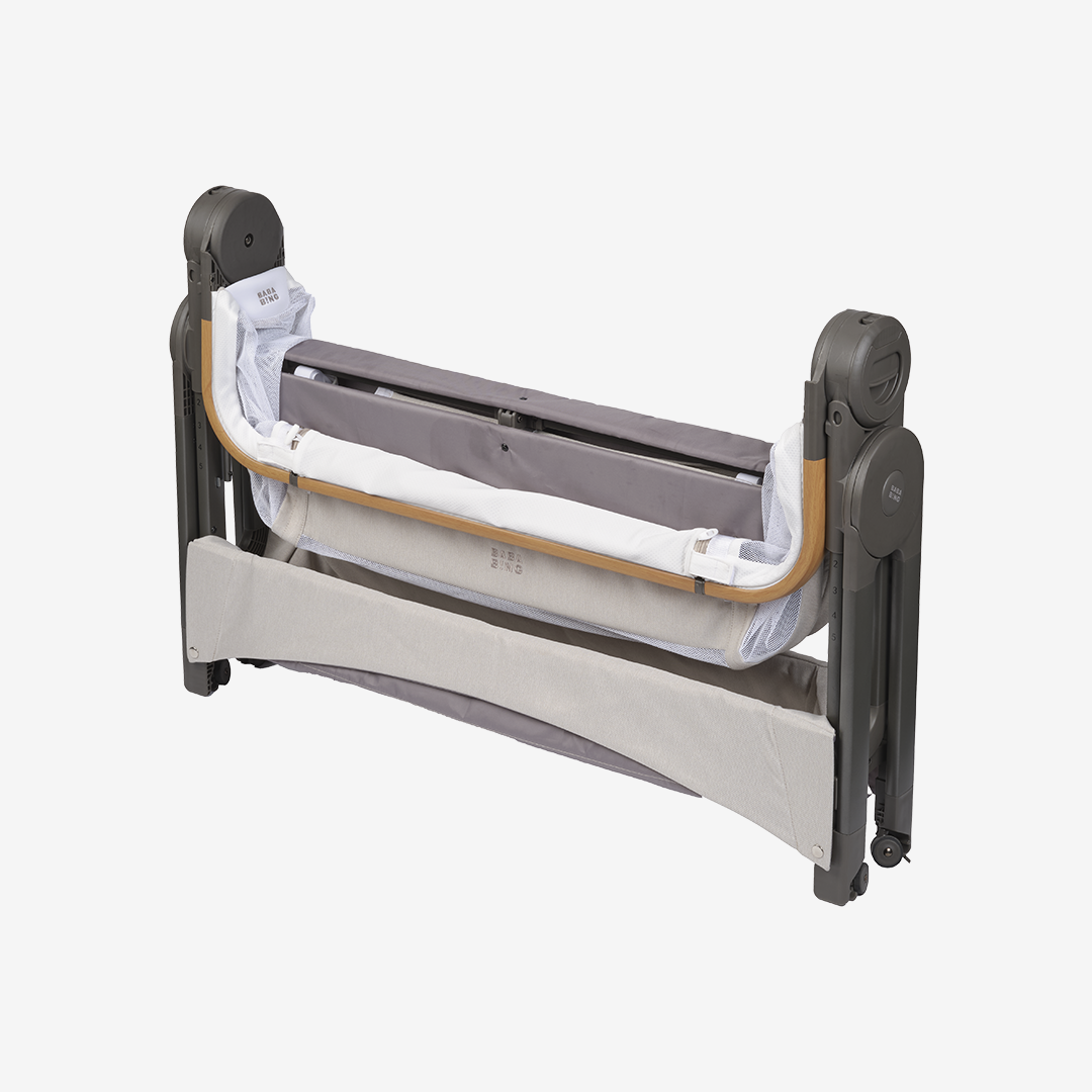 Bababing Bedside & Travel Crib (Beige)