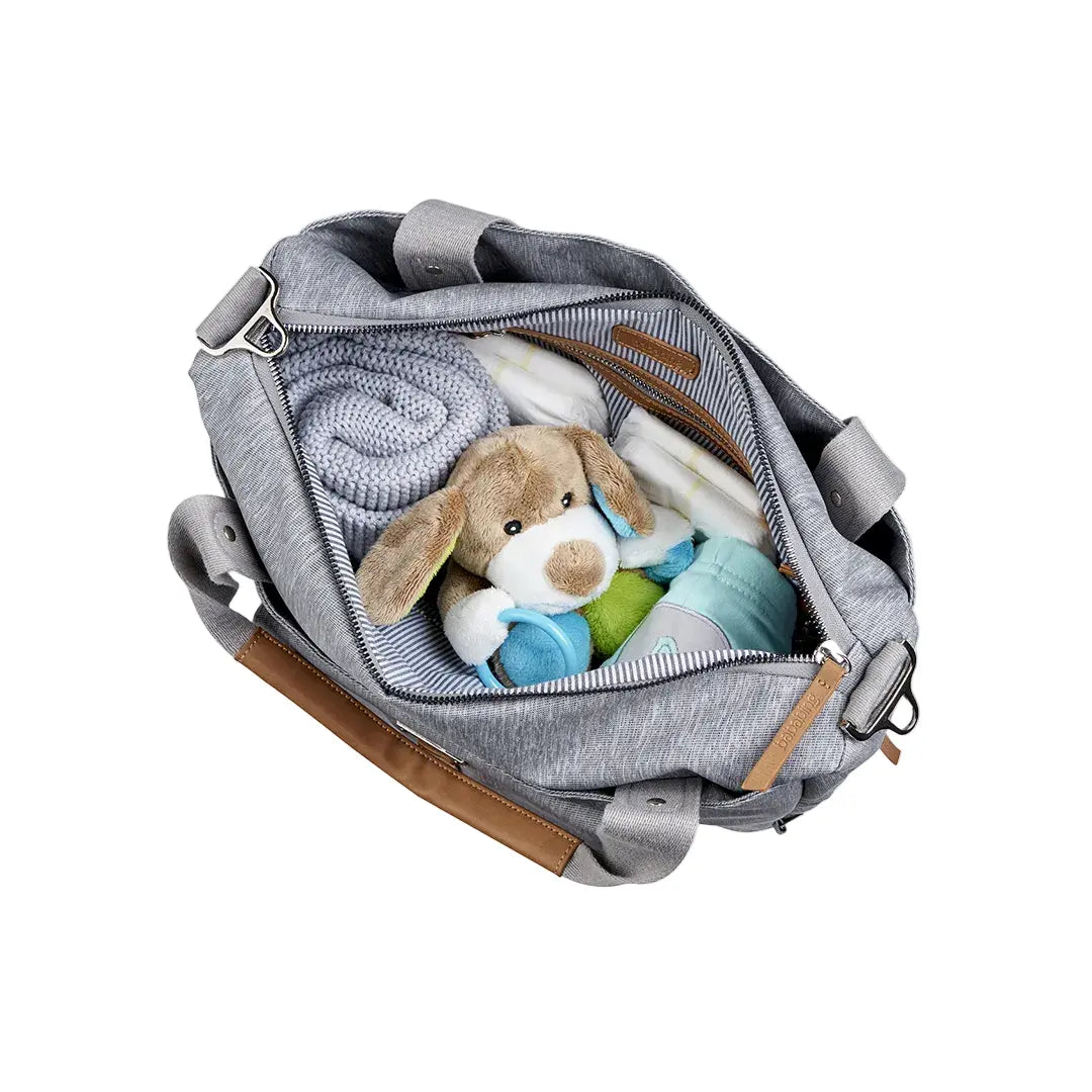 Bababing Roma Changing Bag | Versatile & Lightweight Waterproof Nappy Bag | Grey