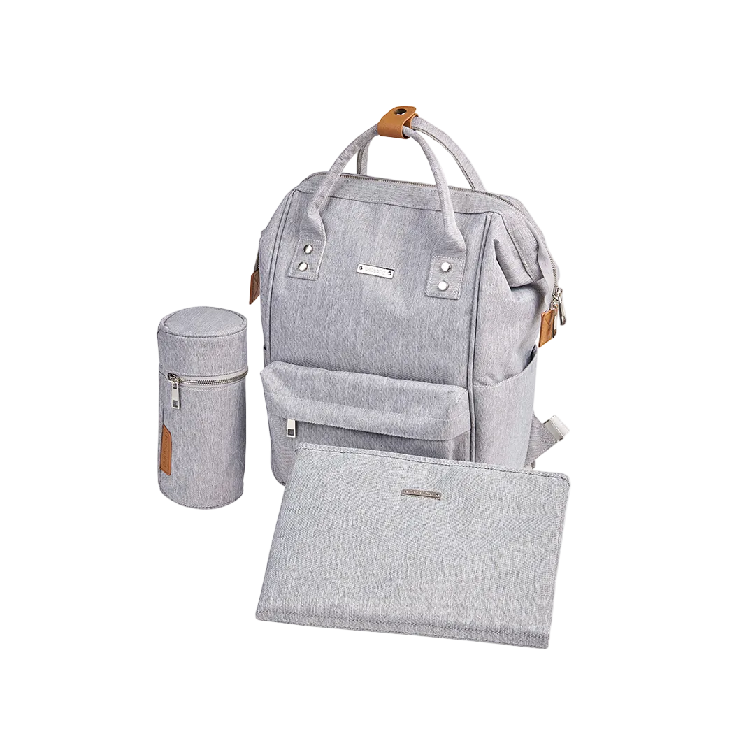 Mani backpack- Grey Marl