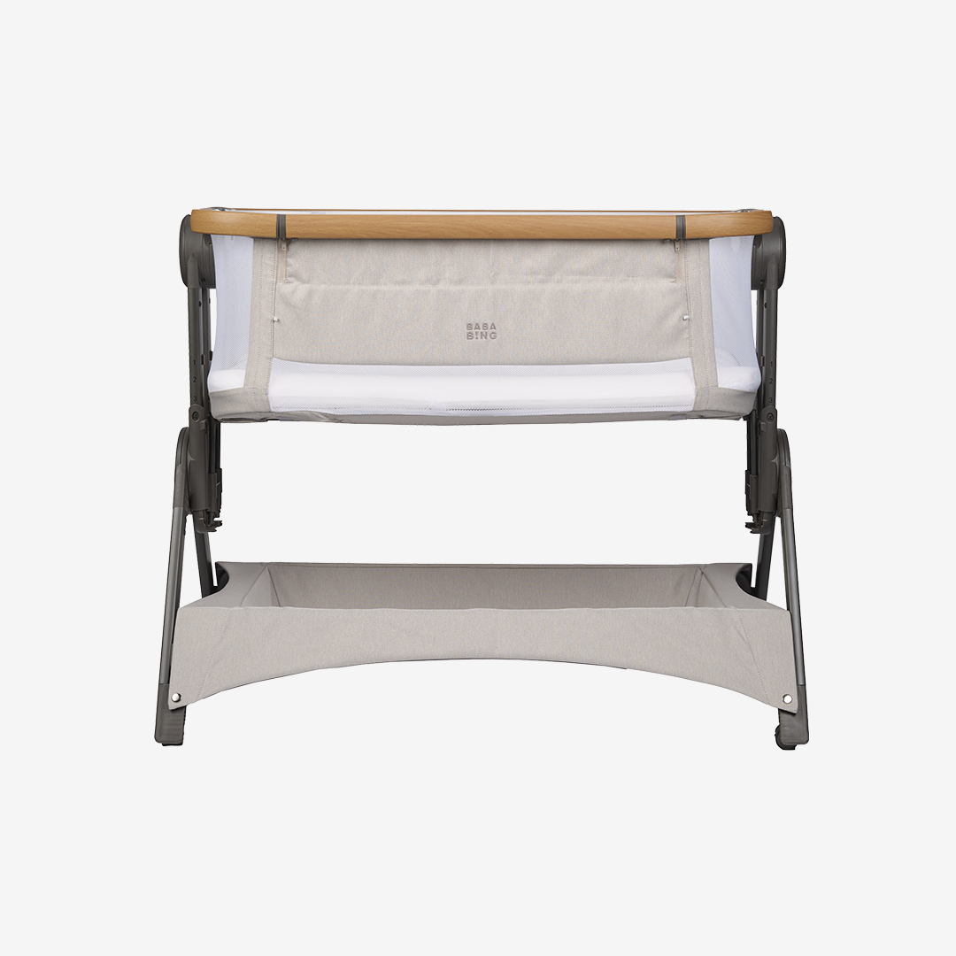 Bababing Bedside & Travel Crib (Beige)