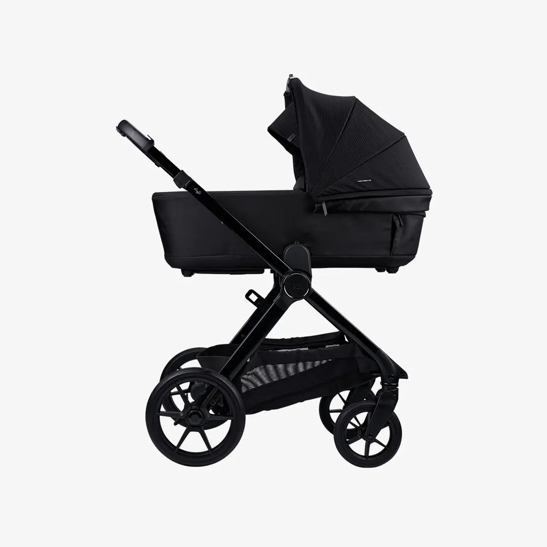 Bababing Raffi MKII | 14 Piece 3-in-1 Travel System | Satin Black