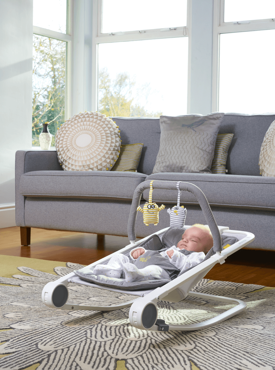 Rockout baby rocker - Grey Melange