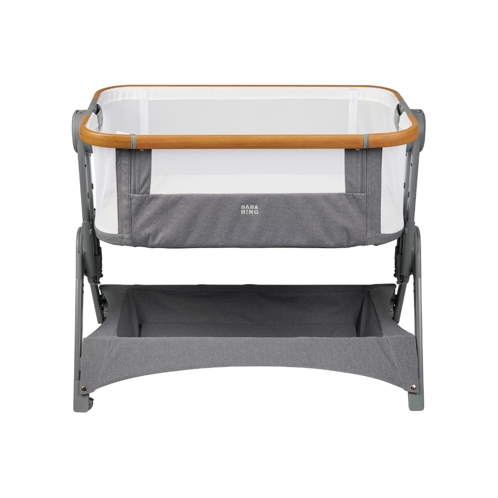 Rocking chair hot sale with side bassinet