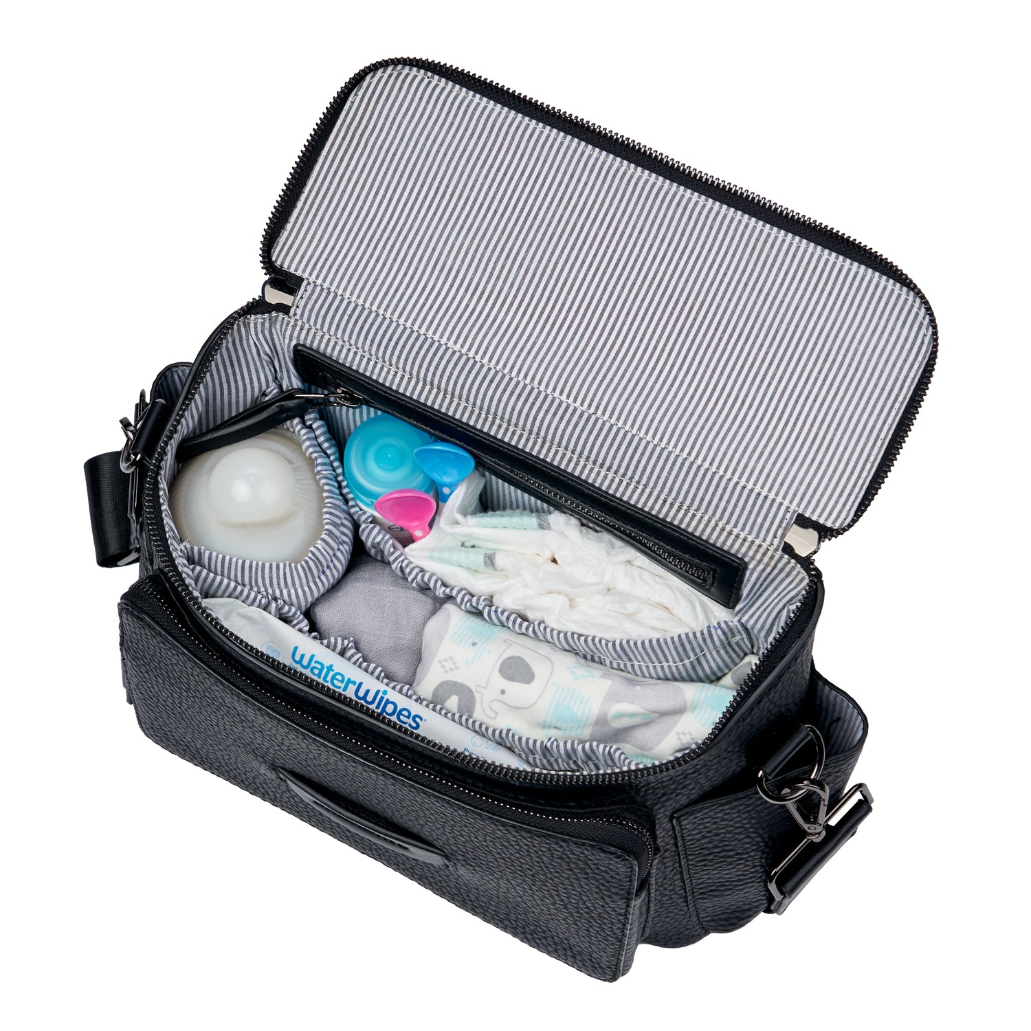 Isla Daypac - Black Leather