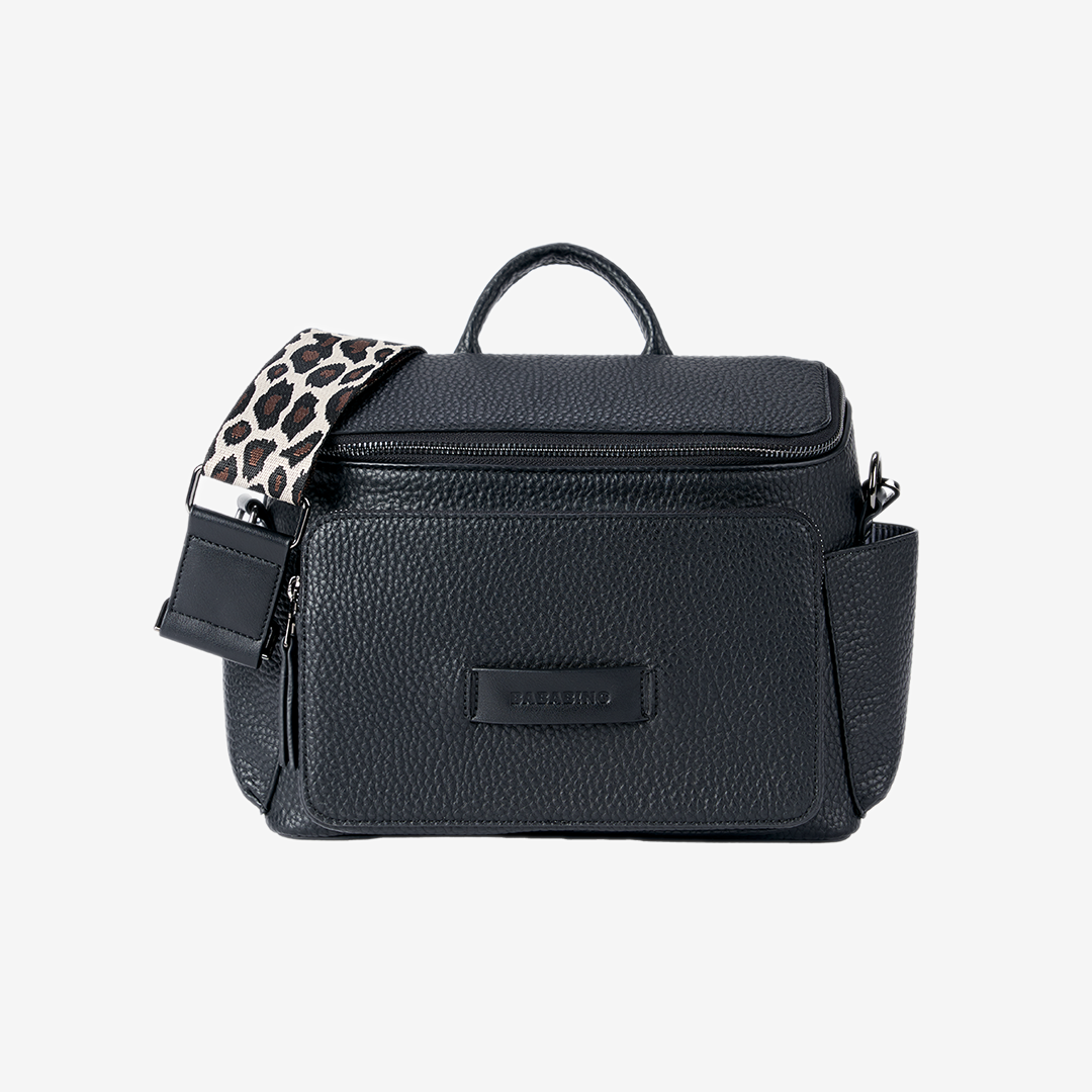 Isla Daypac - Black Leather