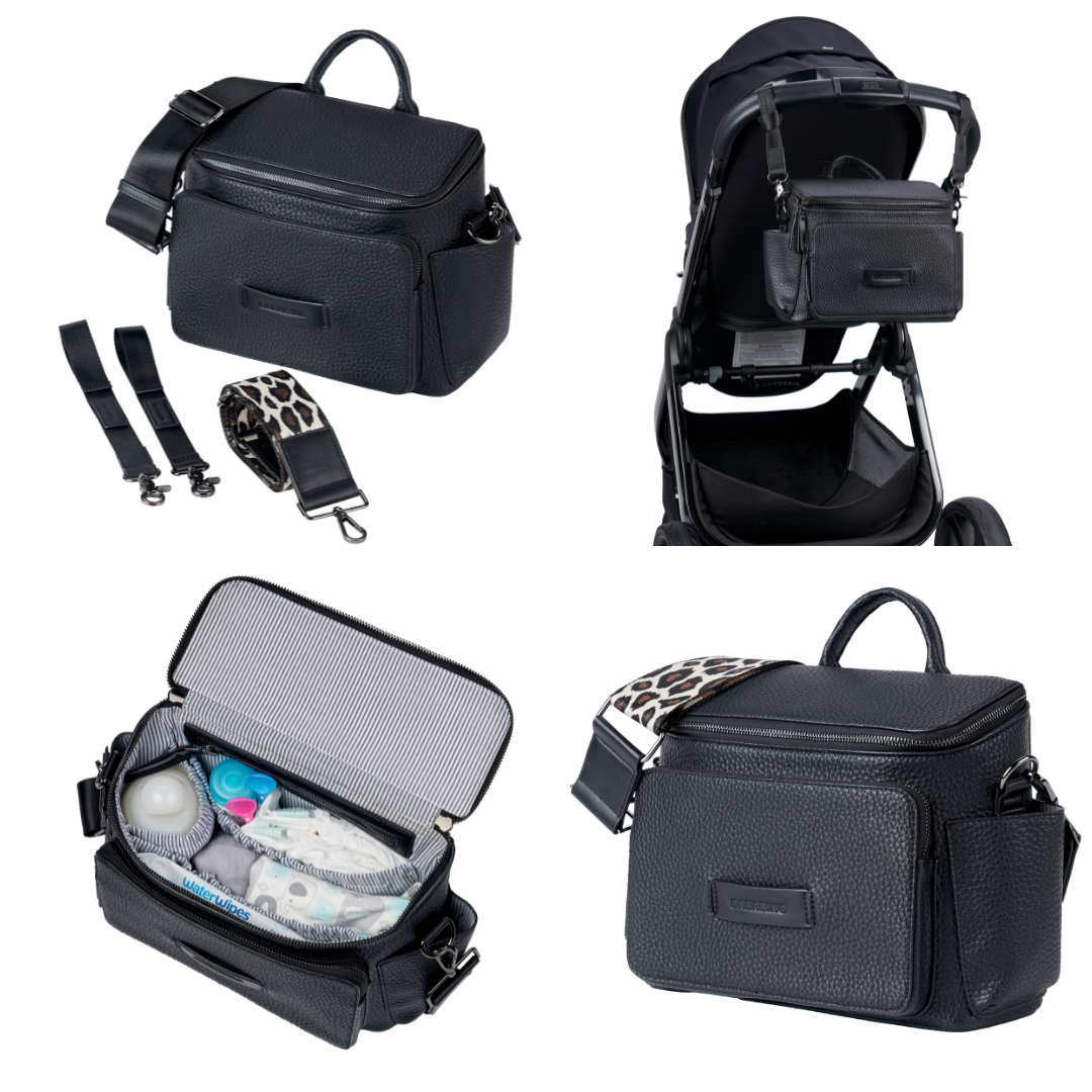 Isla Daypac - Black Leather