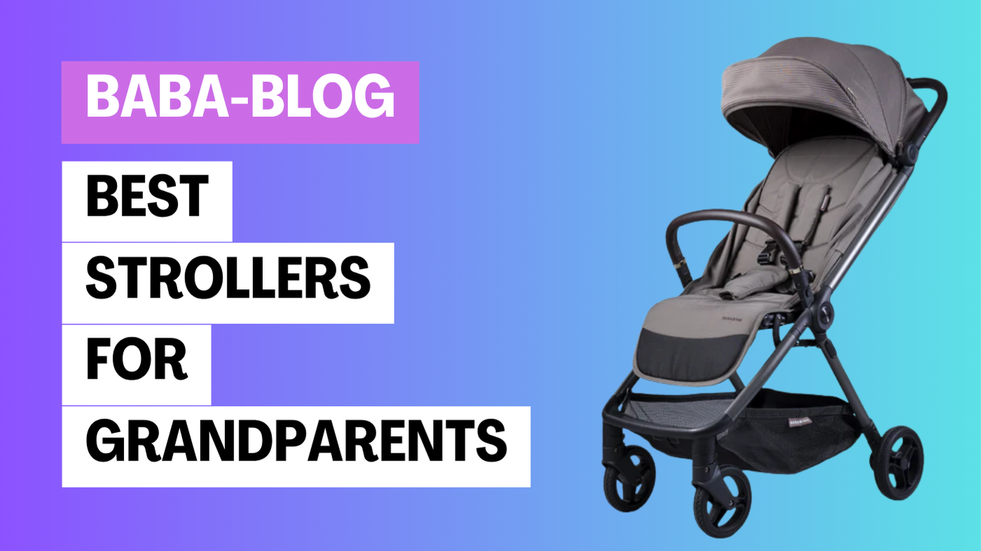 best stroller for grandparents and an image of bababing stroller