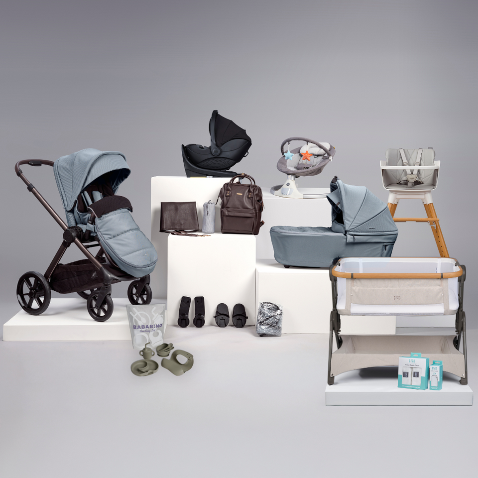 18pc Raffi MKII Travel, Home & Feeding Bundle - Duck Egg