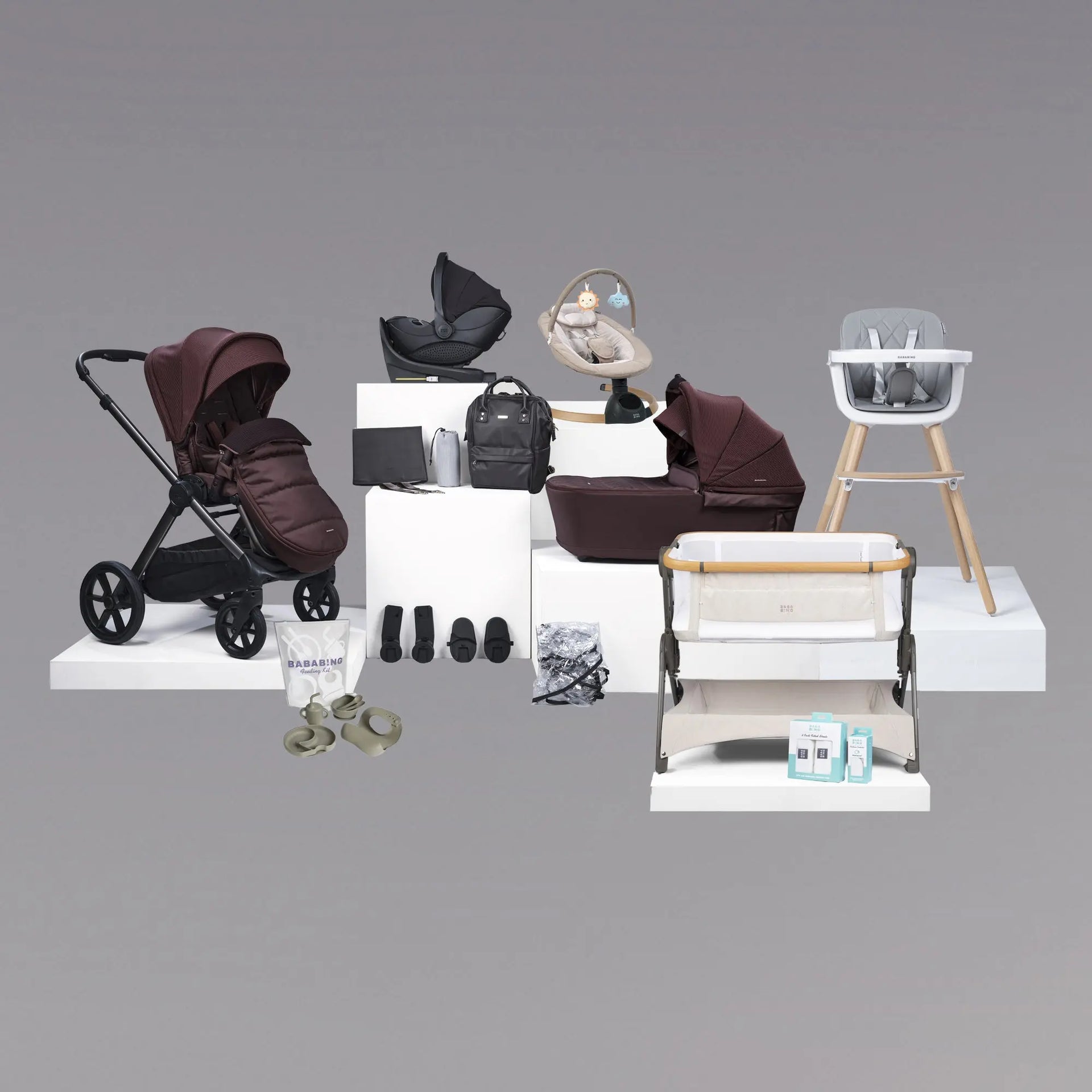 Raffi Travel System 18 Piece Pushchair Bundle Heritage