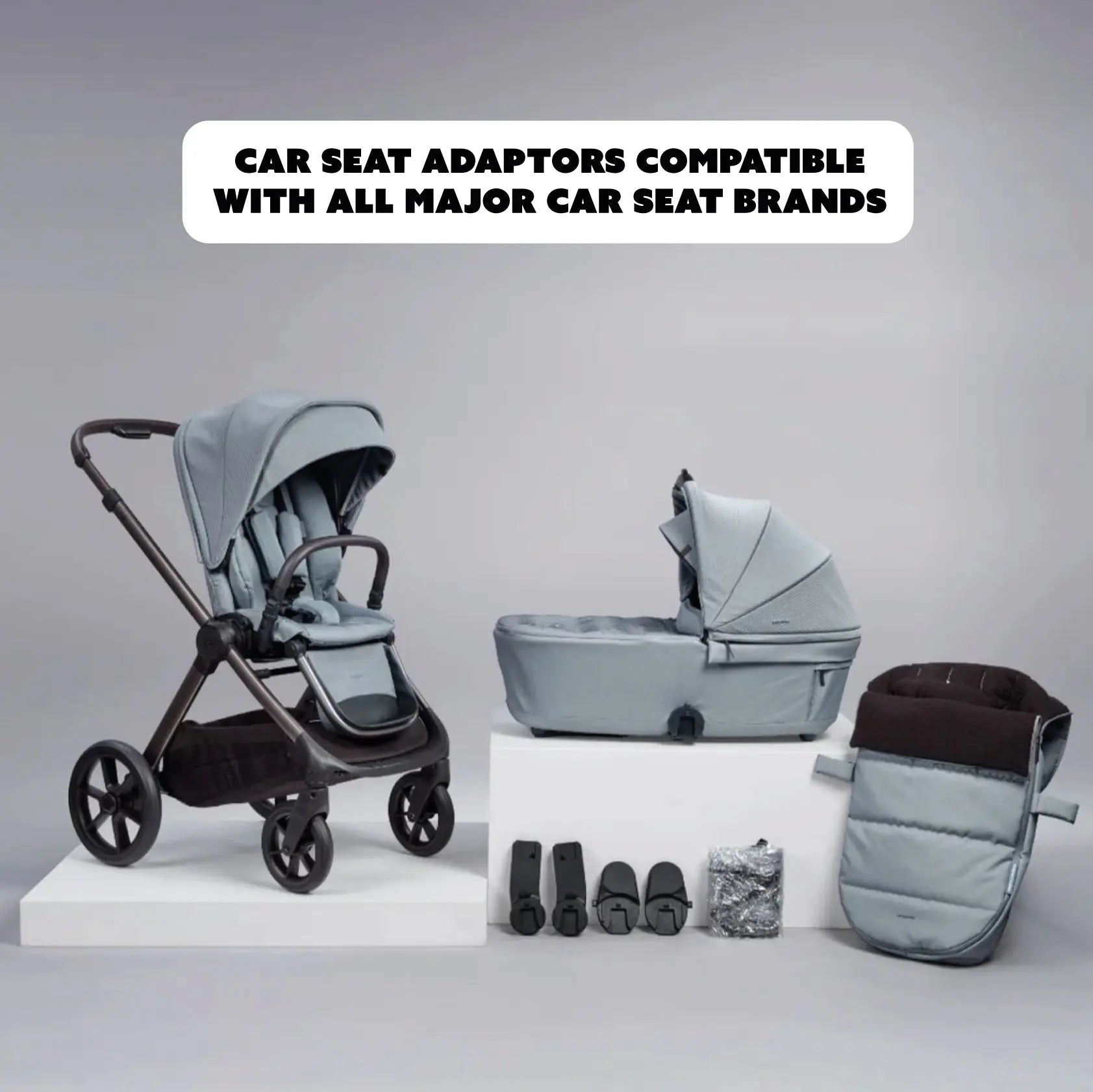 Raffi Travel System 3 1 Pushchair Bundle Duck Egg
