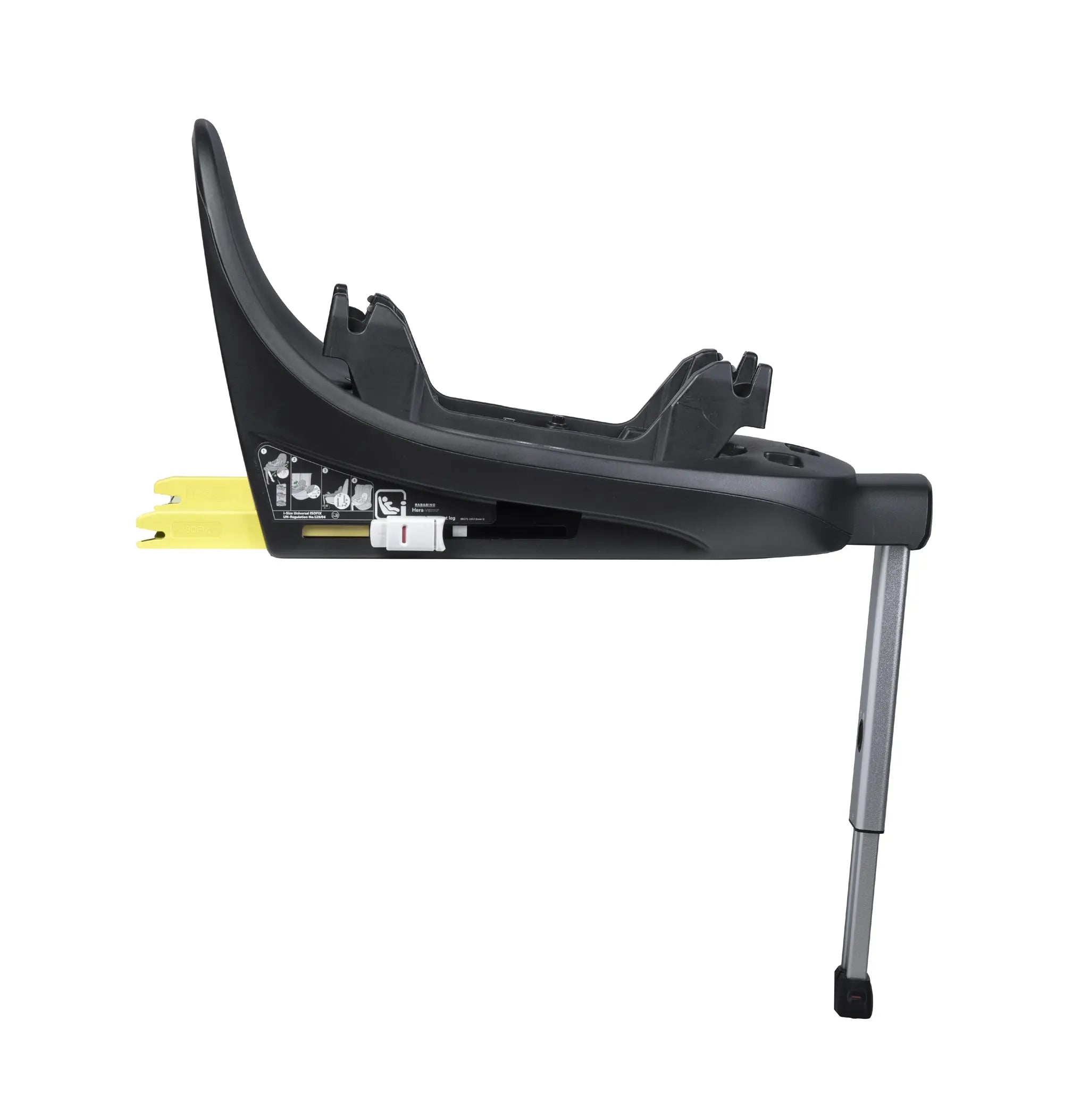 Bababing | Hera Verto Spin Isofix talp | Fekete