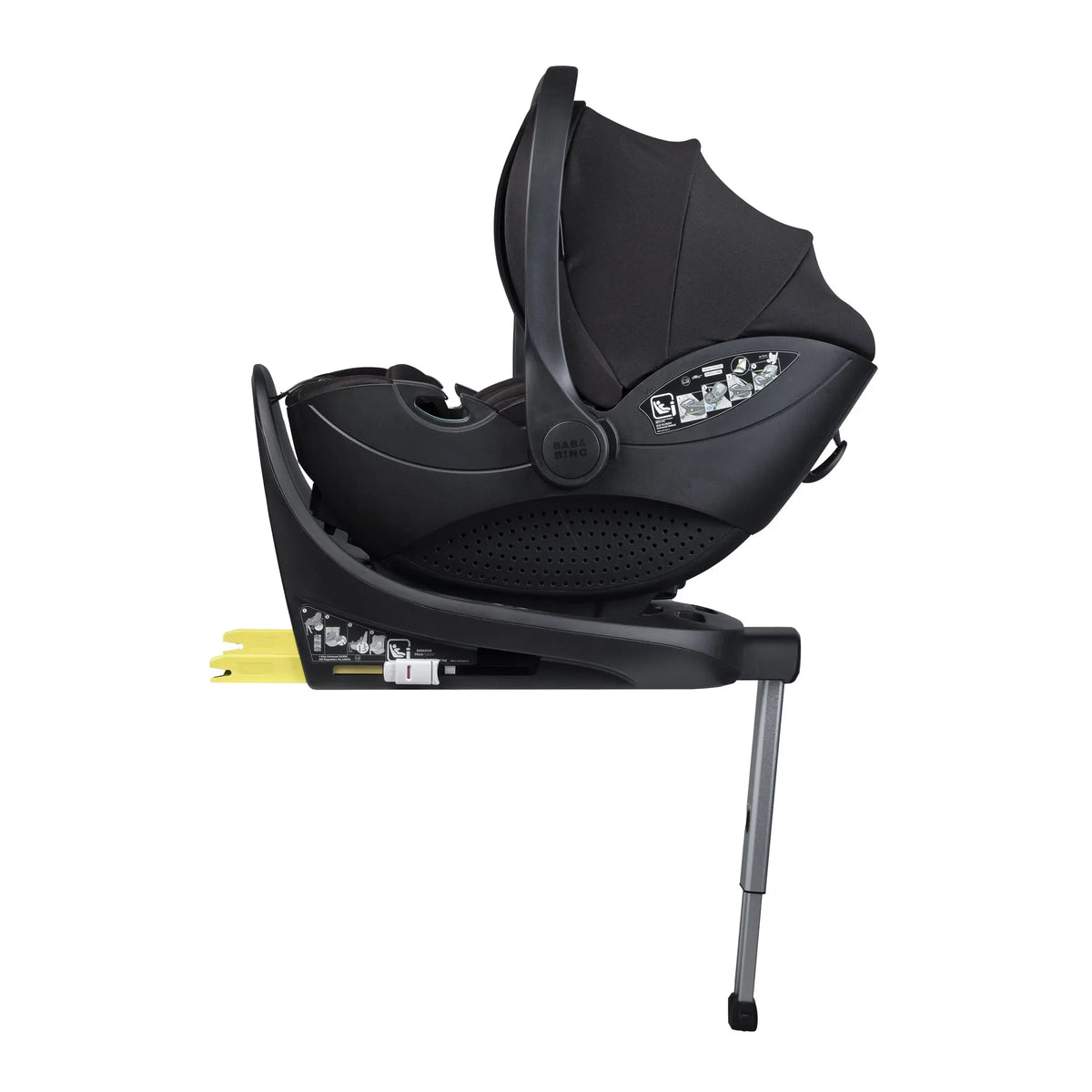 Raffi Quest Travel System Folding Carrycot, Lie Flat Isofix Car Seat and Spin Base (16 pc) Rivian Green