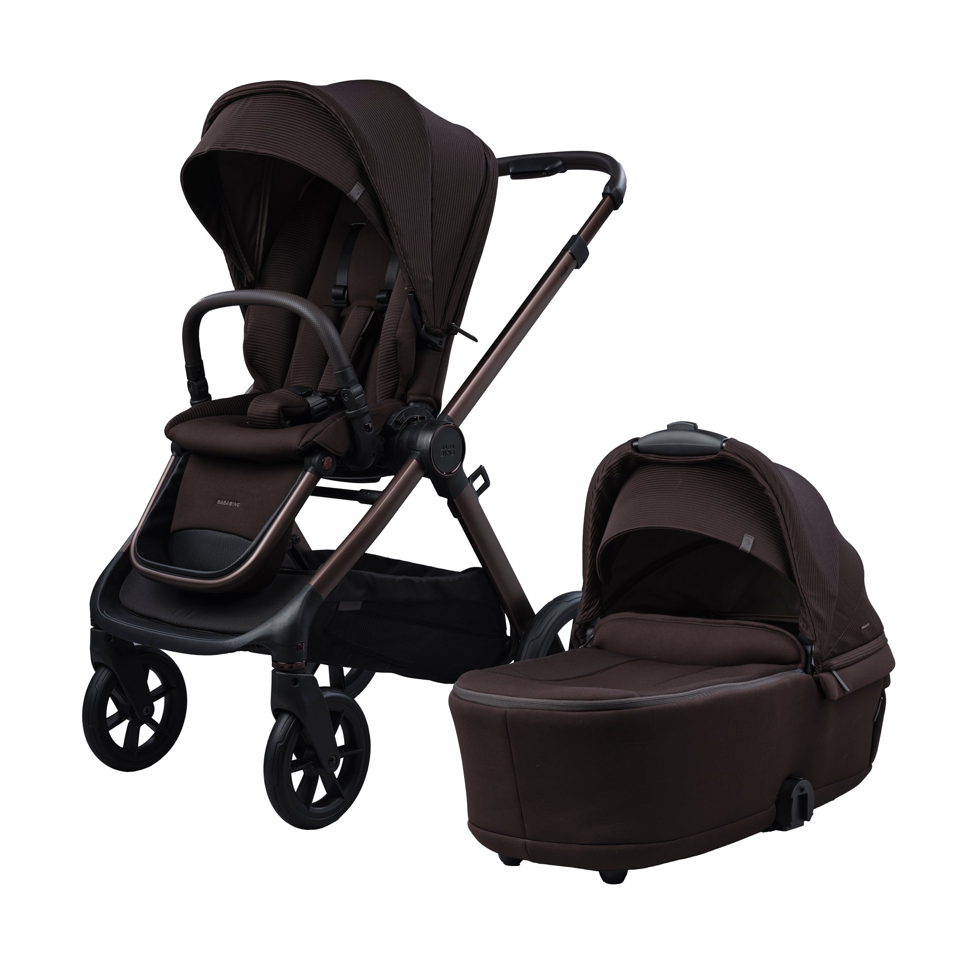 18pc Raffi MKII Travel, Home & Feeding Bundle with spin car seat & Isofix base - Kofe