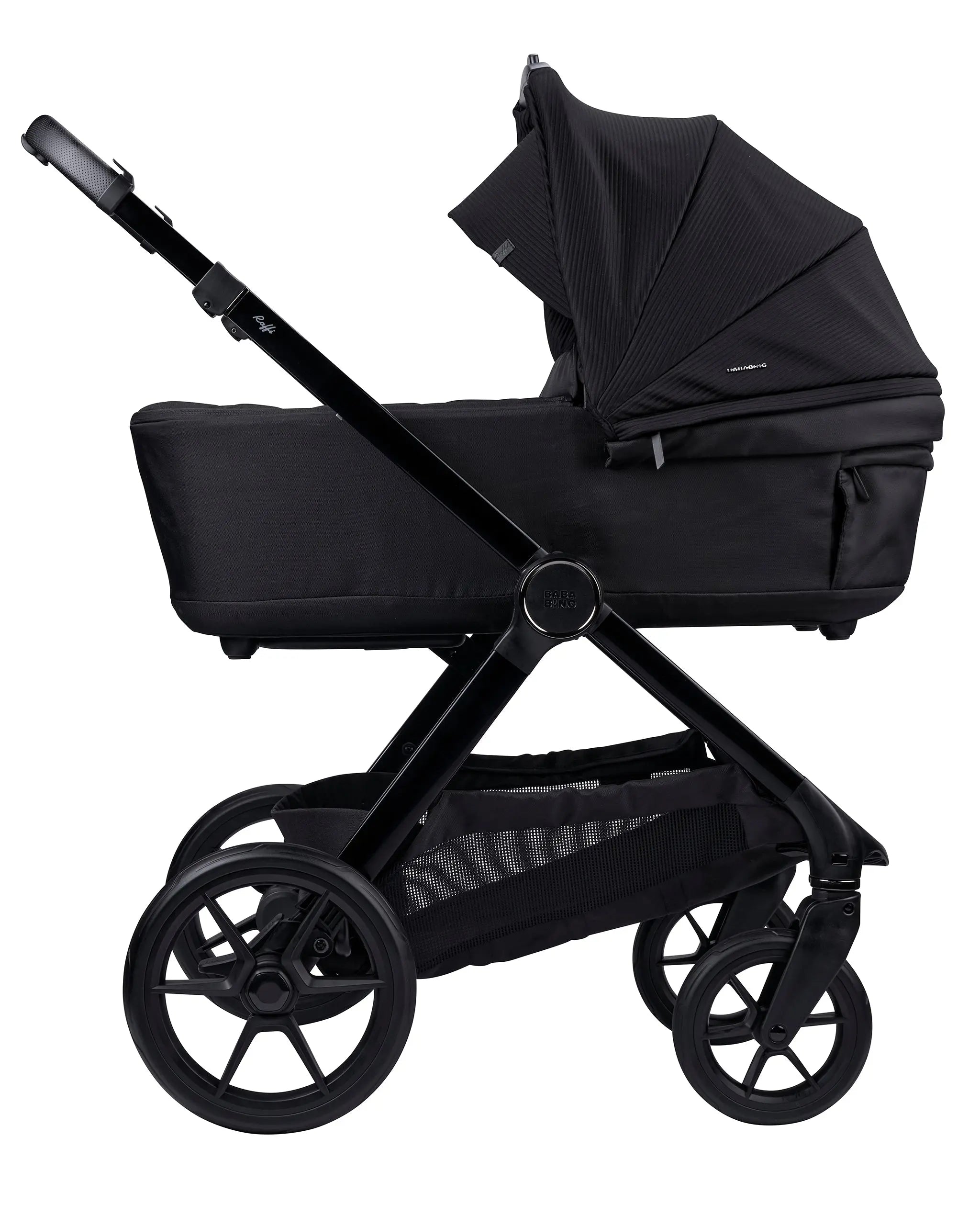 Bababing Raffi Travel System | Pushchair Bundle | Black | Bababing