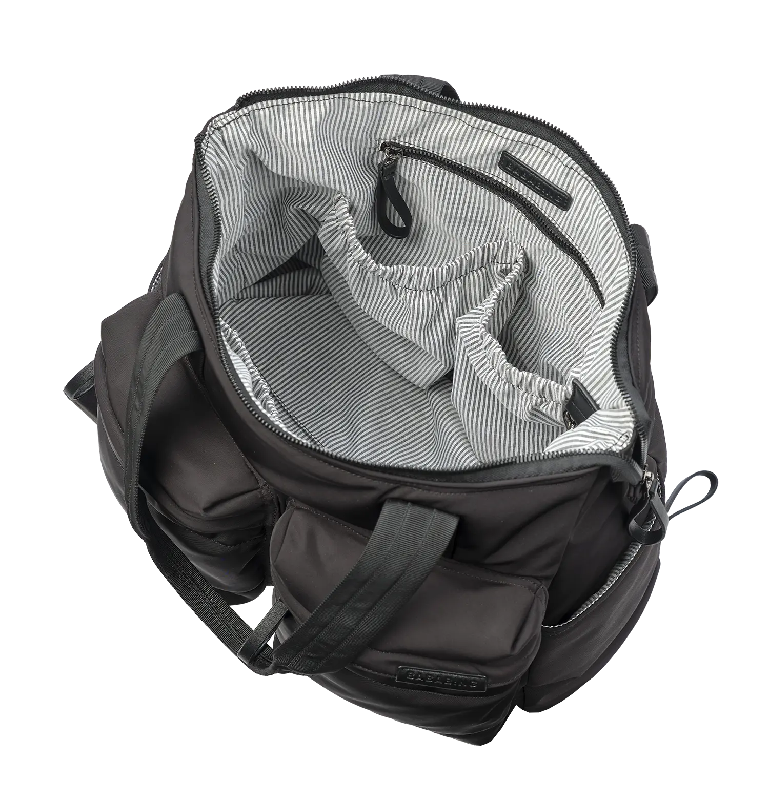 Bababing Rosy Tote Changing Bag | 3-in-1 Waterproof Nappy Bag | Black