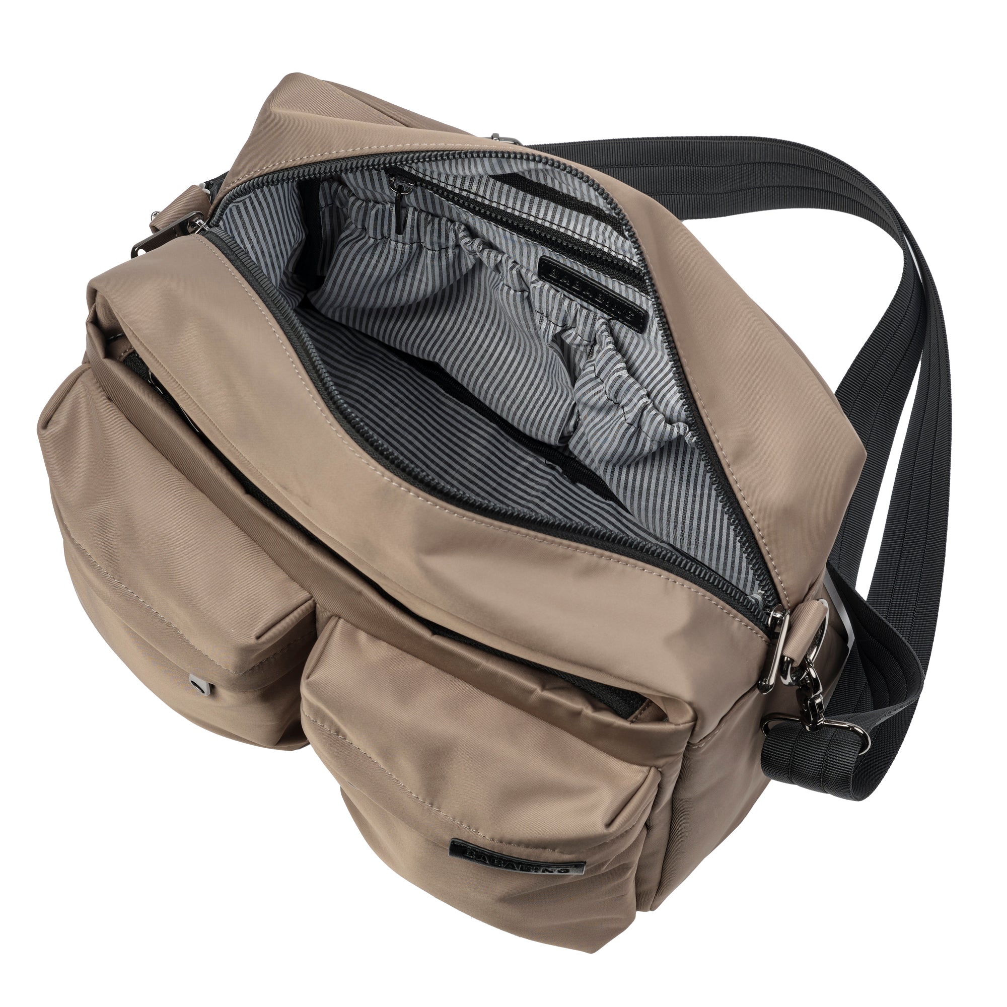 Aalia Cross Body Organiser (Taupe)