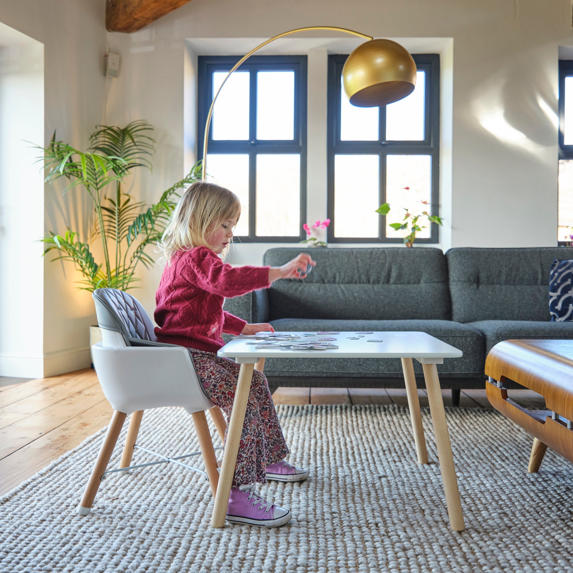 UNA2 4-in-1 Feeding High Chair