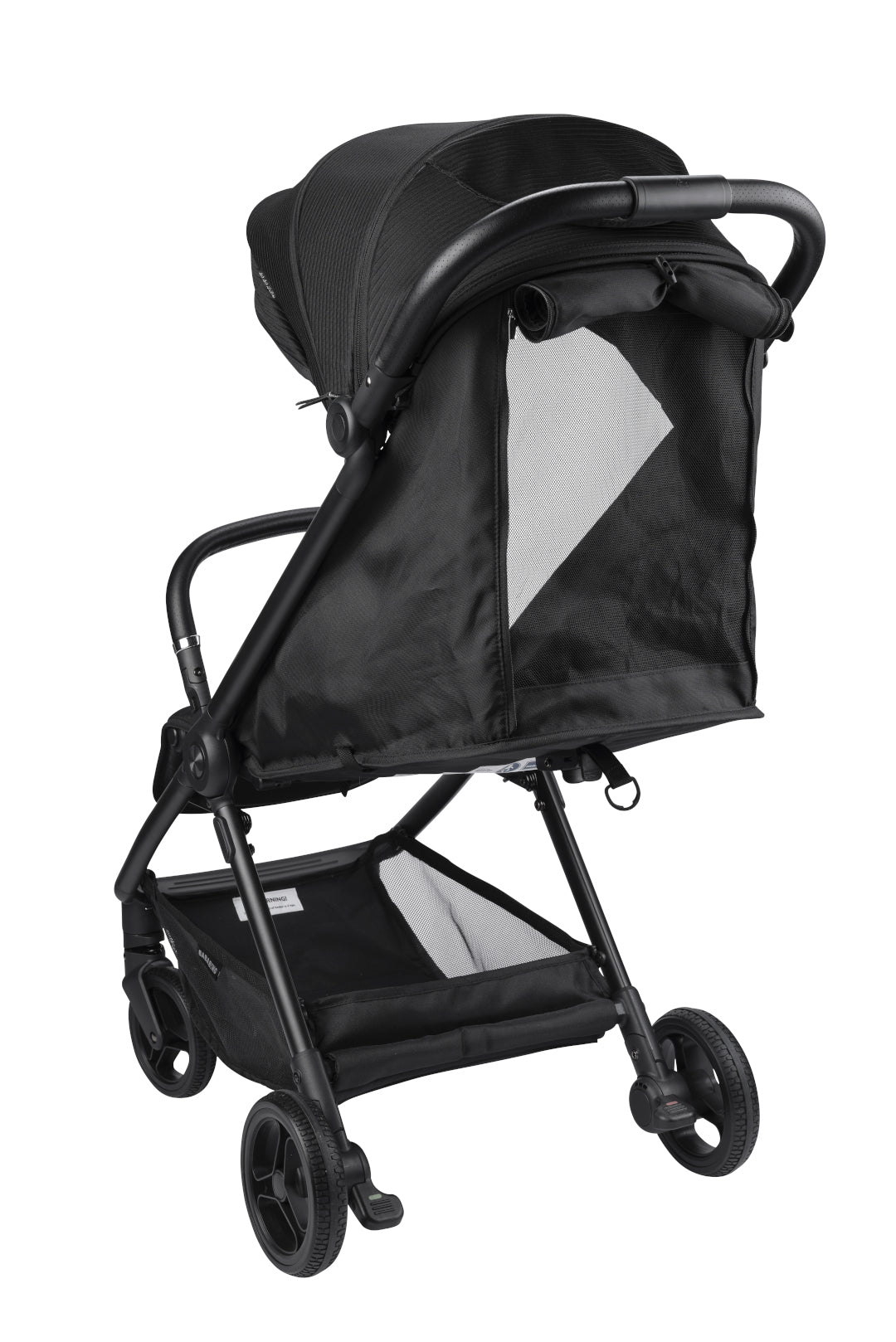 Auto Fold Compact Stroller - Black