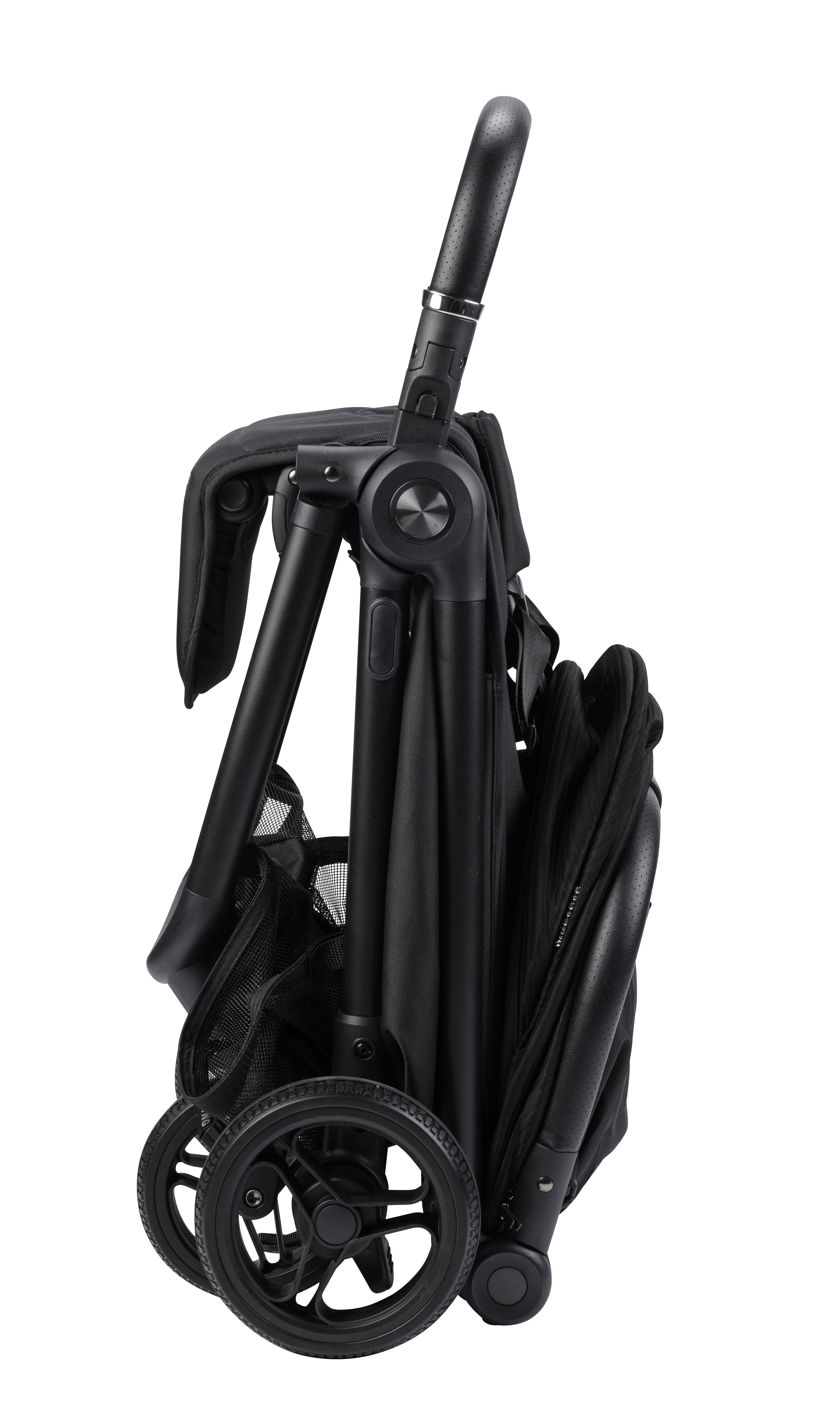 Auto Fold Compact Stroller - Black