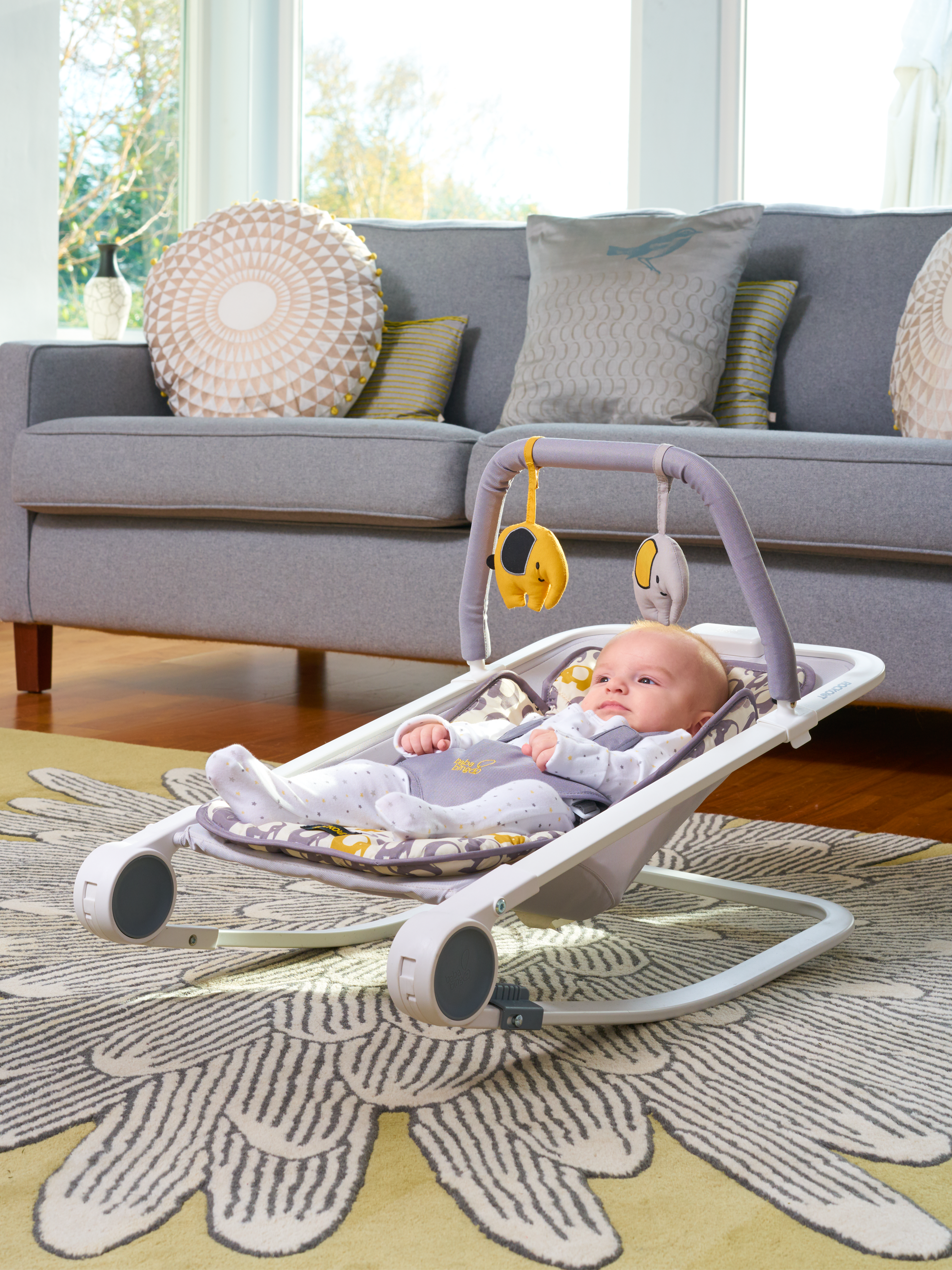 Rockout baby rocker - Ellie Elephant