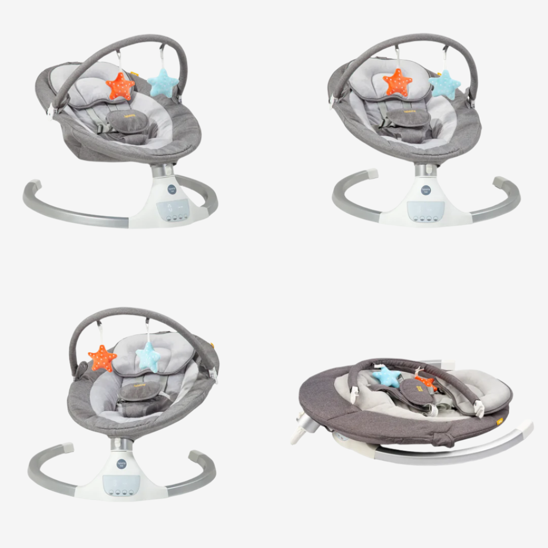 Hub electric baby swing