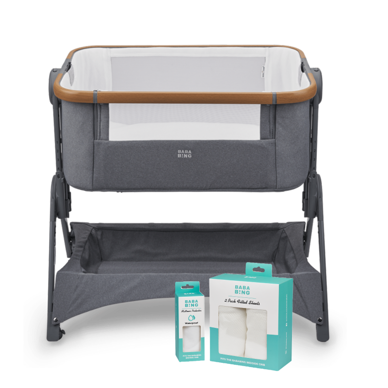 Bedside Crib & Travel Cot with FREE Gift